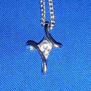 New Beautiful Crystal Cross Necklace